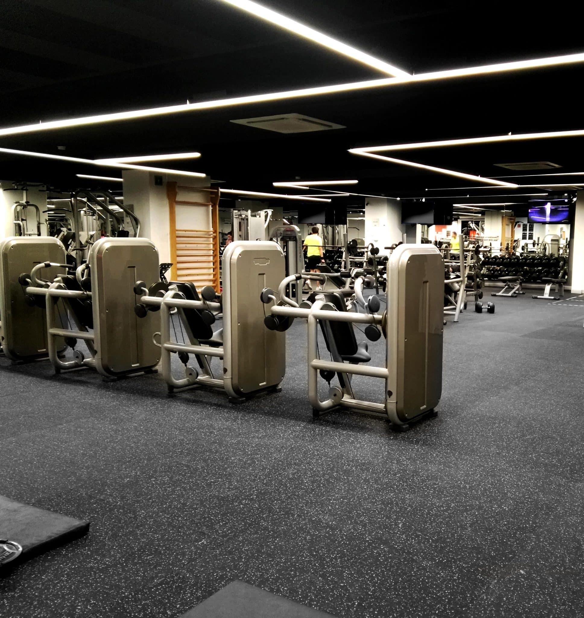 Piso de caucho para Gym 6 mm