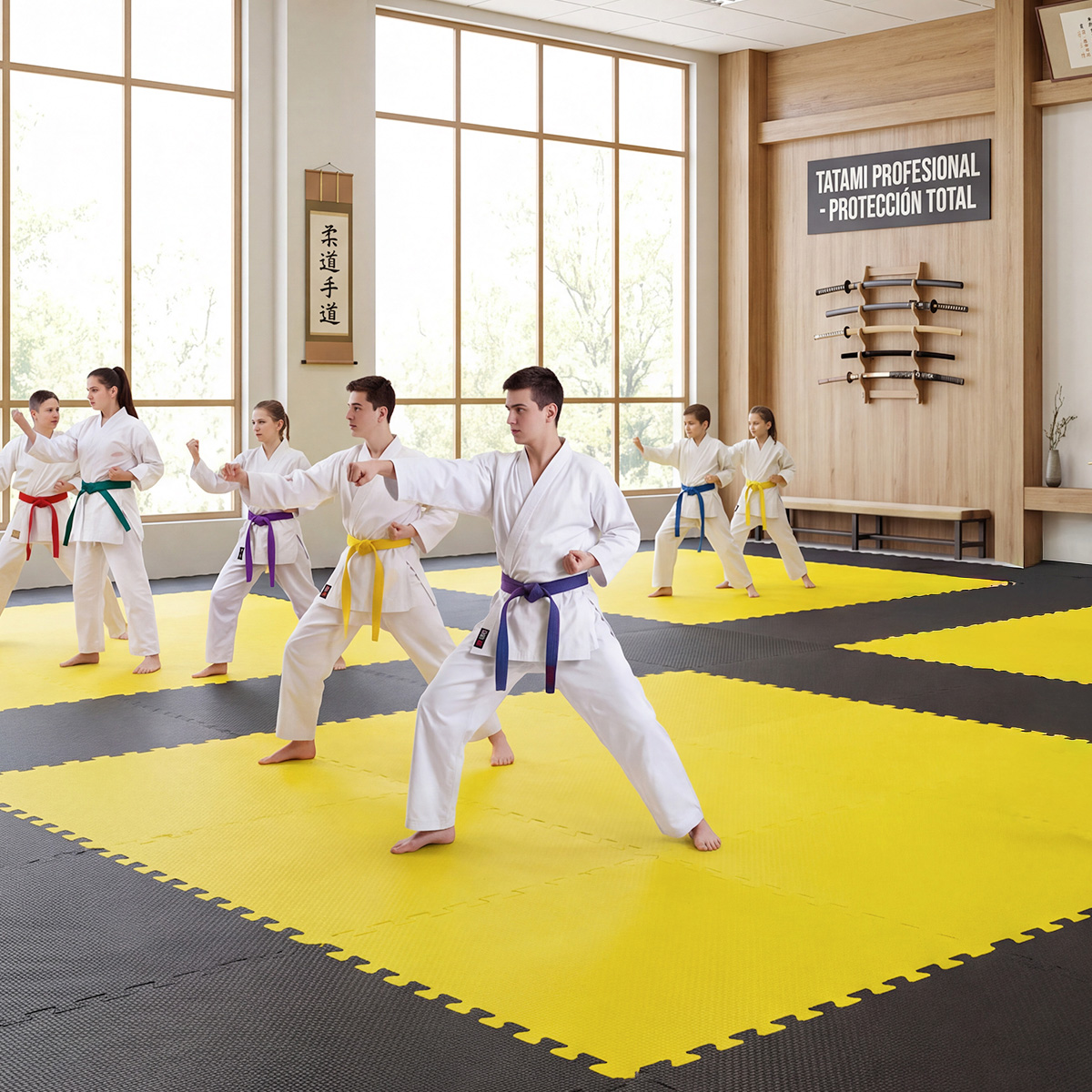 Piso Artes Marciales