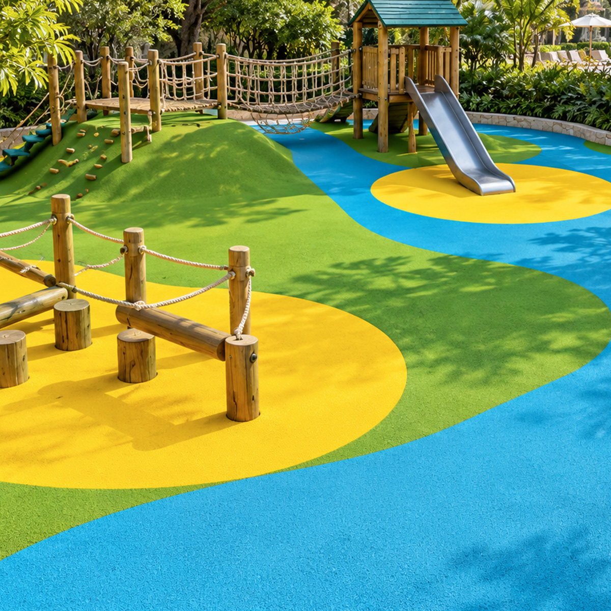 Piso para Playground