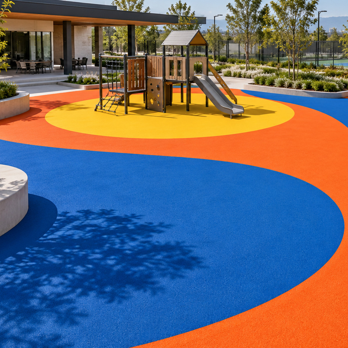 Piso EPDM para Playground